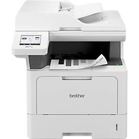 Brother MFC-L5710DN multifunctionele printer, printen/kopiëren/scannen/faxen, Z/W, touchscreen, dubbelzijdig printen, USB/LAN, tot A4, incl. toner