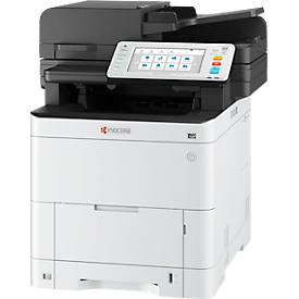 Kyocera Multifunctionele printer  ECOSYS MA4000cifx Plus, uitgebreide garantie, printen/kopiëren/faxen/scannen, B 480 × D 578 × H 572 mm, wit-zwart