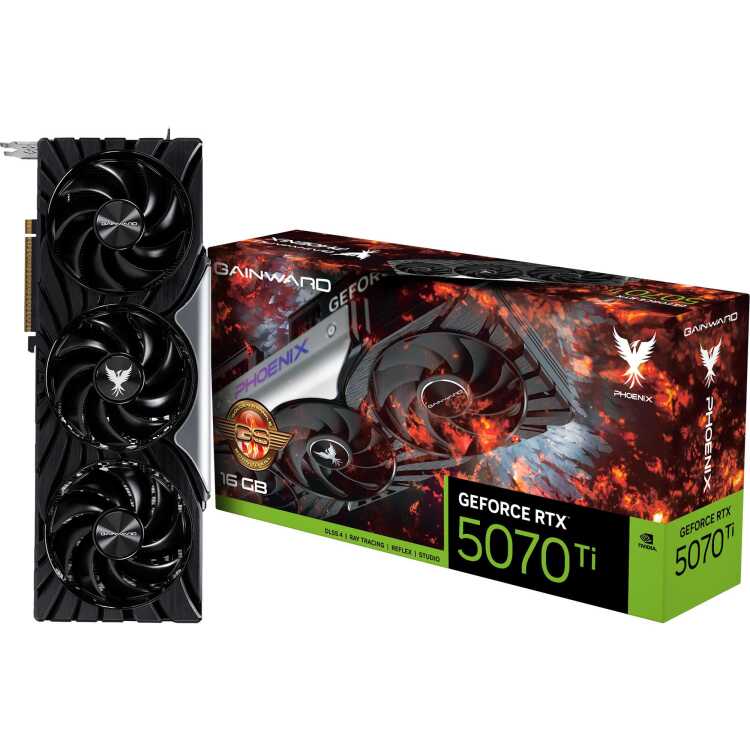 Gainward Gain16GB D7 RTX 5070 Ti Phoenix GS V1 grafische kaart