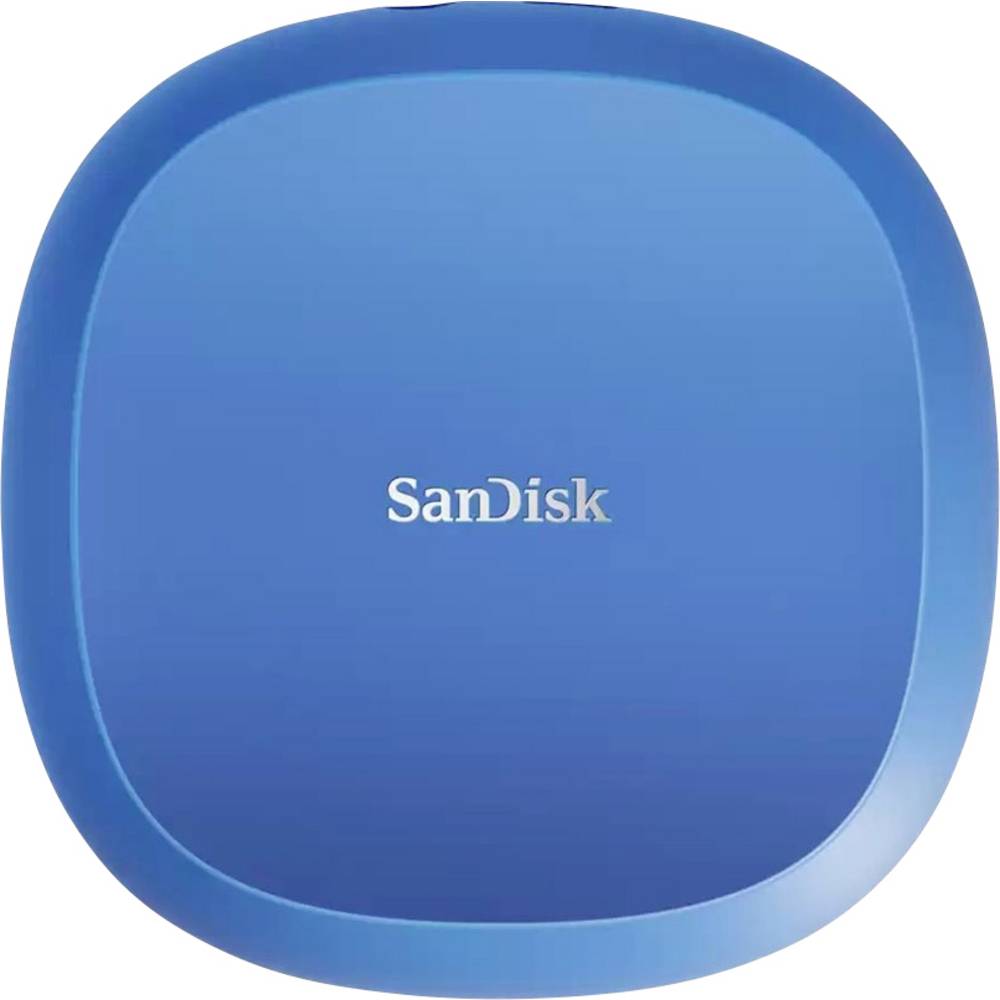 SanDisk Creator Desk Drive 4 TB Externe SSD harde schijf USB-A 3.2 Gen 2, Aansluiting voor netvoeding Blauw SDSSDT40C-4T00-E25