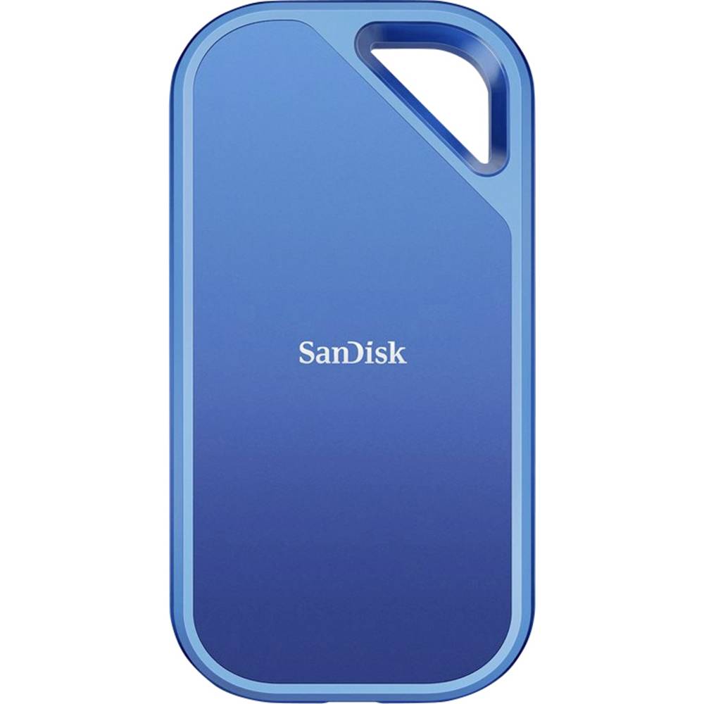 SanDisk Creator Pro Portable 1 TB Externe SSD harde schijf USB-C 3.2 Gen 2x2 Blauw SDSSDE81C-1T00-G25