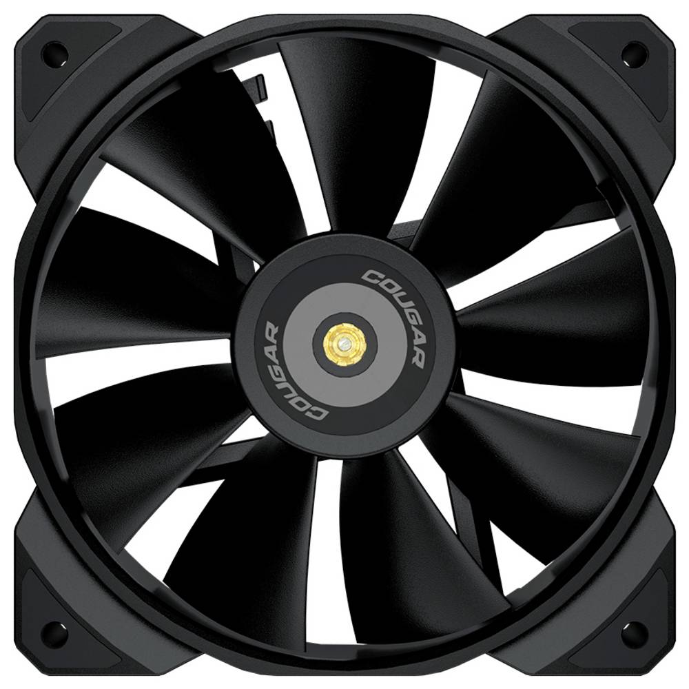 Cougar CGR-CF-MHP12HB3 PC-ventilator Zwart (b x h x d) 120 x 25 x 120 mm