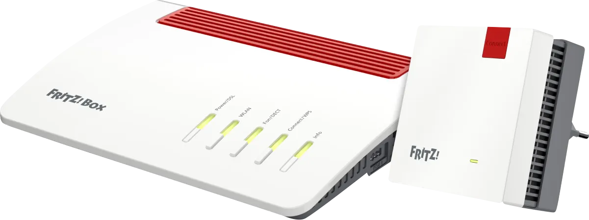 AVM FRITZ! FRITZ!Box 7590 AX DSL + FRITZ!Repeater 1200 AX