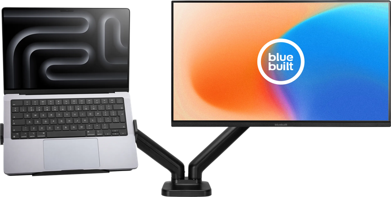 BlueBuilt Universele Laptophouder voor Monitorarmen
