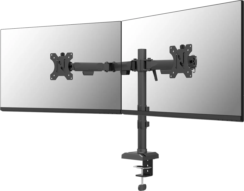 Neomounts DS60-600BL2 Monitorarm Zwart