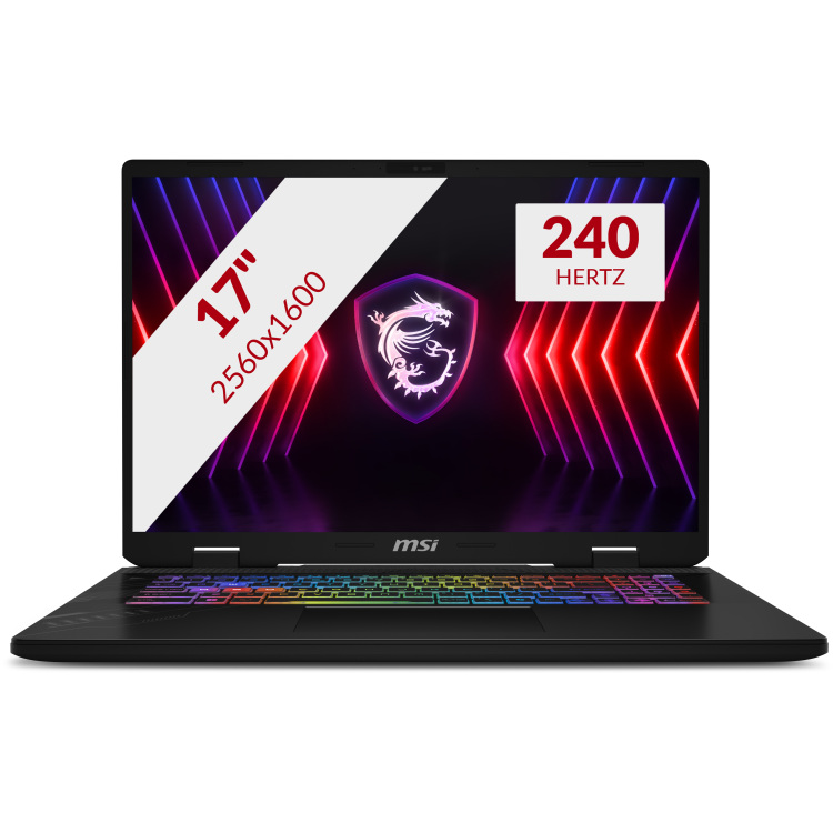 MSI Crosshair A17 HX D8WGKG-002NL 17'' gaming laptop