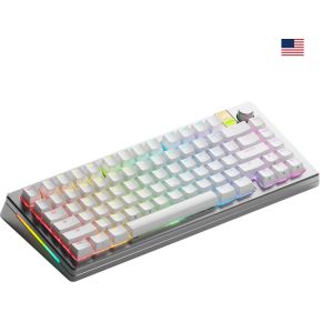 Glorious GMMK 3 PRO HE 75% Prebuilt Wireless Silver - US