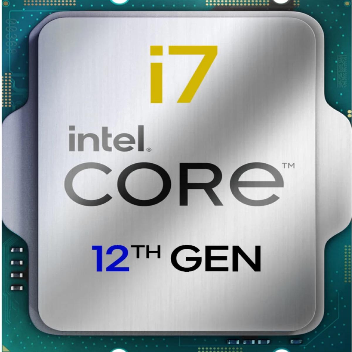 LalaShops Intel Core i7 12700KF CPU met aRGB Tower Cooler|1700 socket 12 core@3,6GHz-5GHz|Processor Inclusief Koeler Set