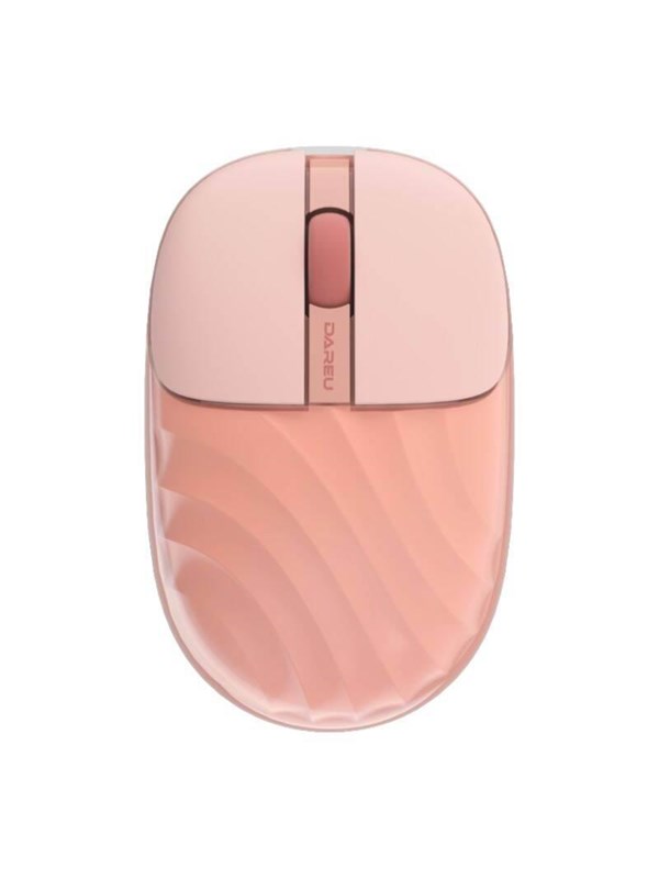 Dareu LM135D Wireless Mouse Pink - Muis - 4 knoppen - Roze