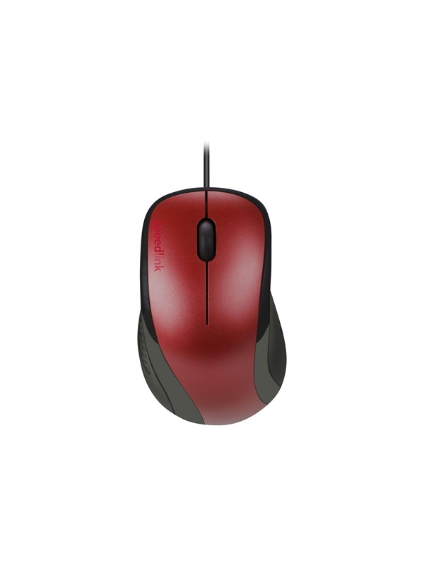 Speed-Link SPEEDLINK KAPPA Mouse - Muis - Optisch - 3 knoppen - Rood