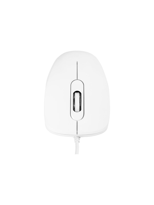 MODECOM MC-M10 - Muis - Optisch - 3 knoppen - Wit