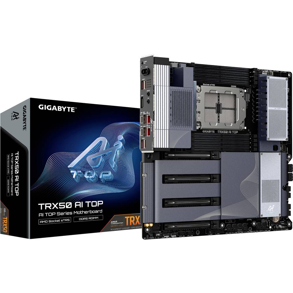 Gigabyte TRX50 Moederbord Socket AMD sTR5 Vormfactor ATX Moederbord chipset AMD TRX50
