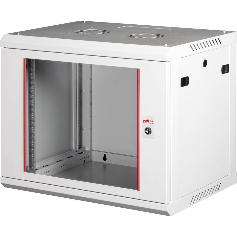 Roline 26210124 19inch-wandkast (b x h x d) 600 x 512 x 450 mm 9 HE Grijs (RAL 7035)