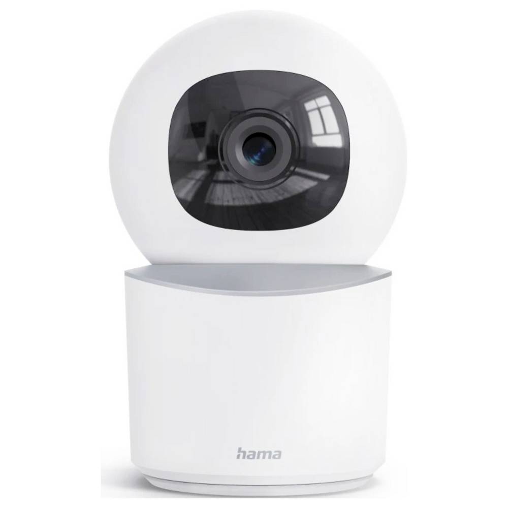 Hama Smarte Überwachungskamera, WLAN, innen, Aufzeichnung, schwenkbar, Full-HD 00176652 IP Bewakingscamera Draadloos