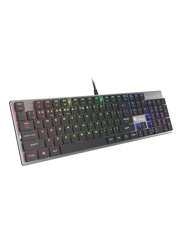Genesis Thor 420 RGB - Toetsenbord - Engels - VS - Zilver