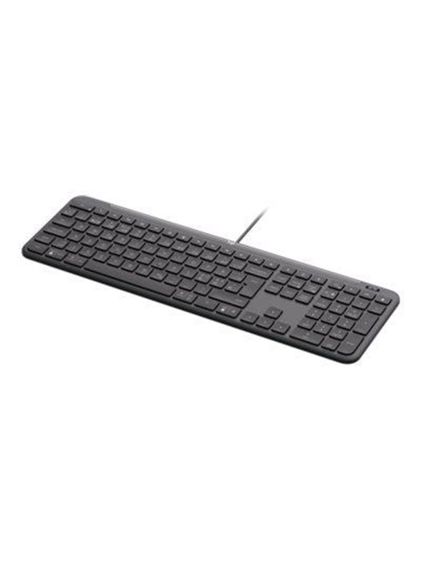 Logitech Signature Slim Wired K620 for Business - Toetsenbord - Grijs