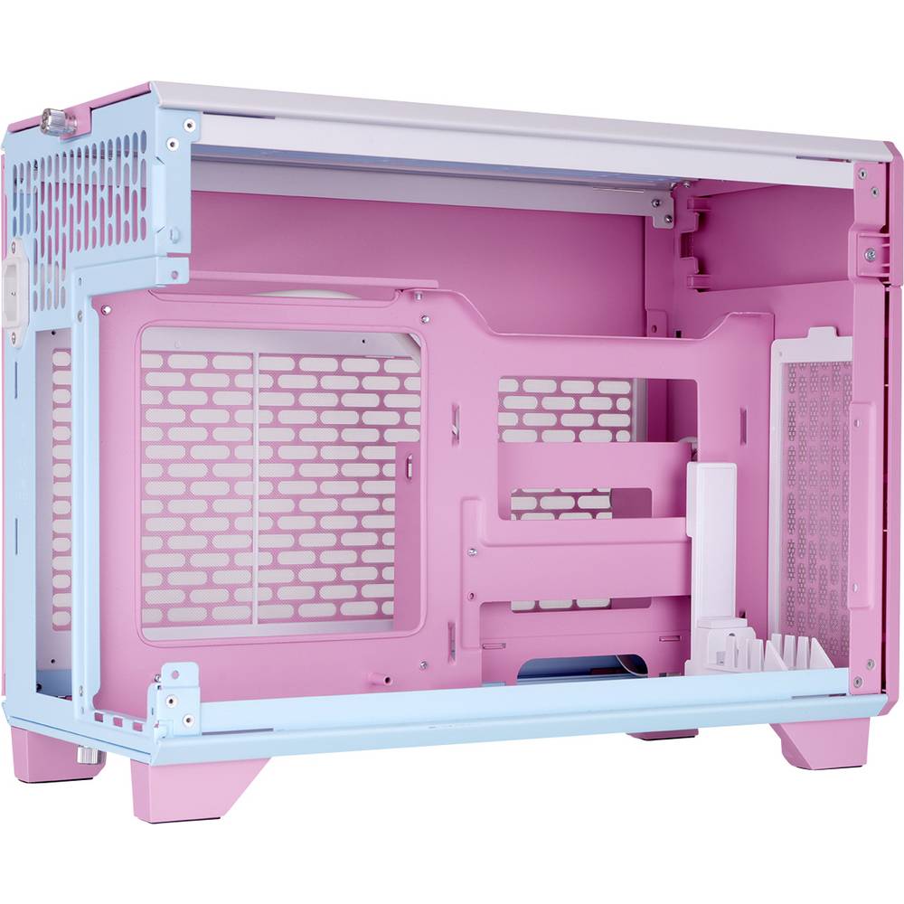 Thermaltake TR100 Bubble Pink Mini-tower Gaming-behuizing Bubblegum pink