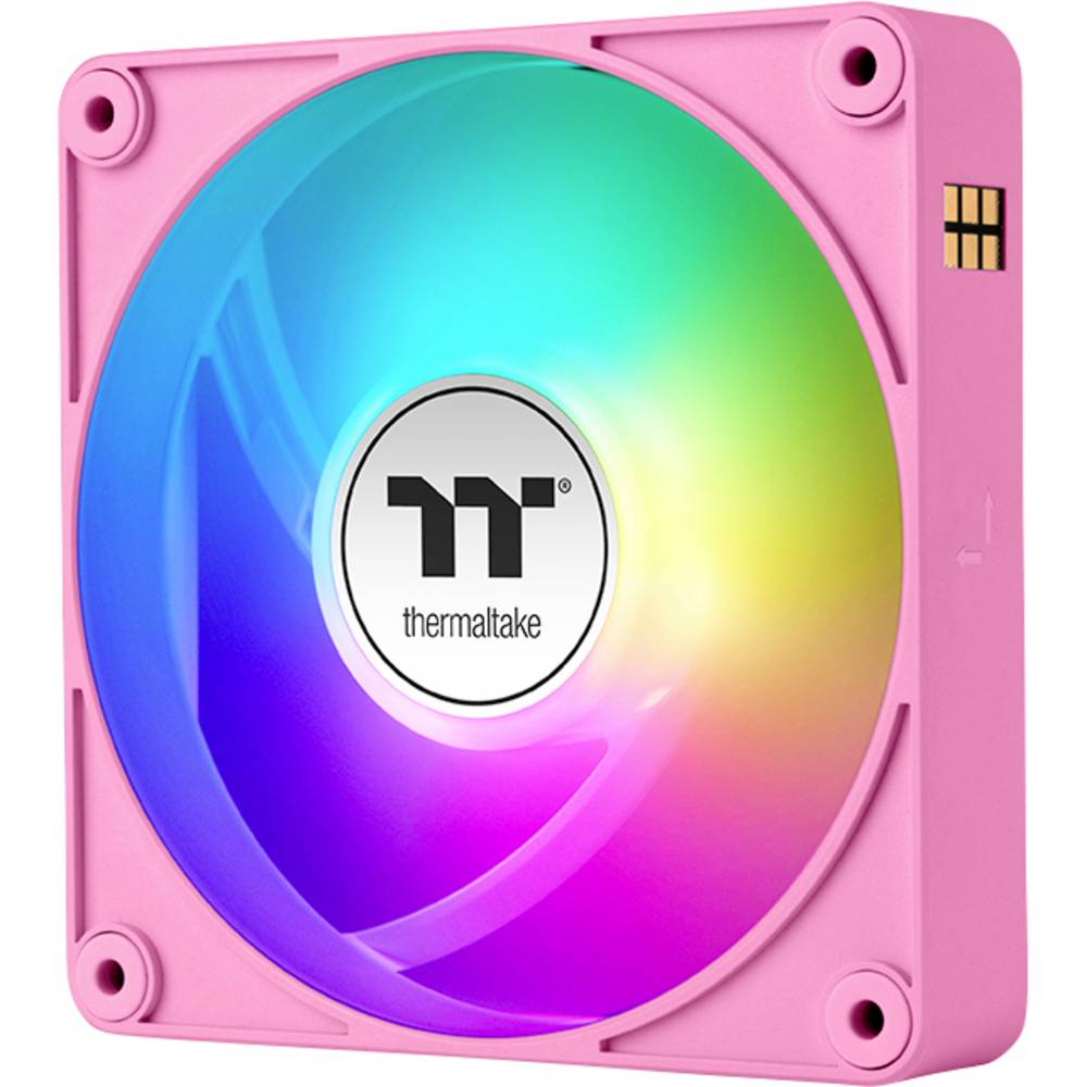 Thermaltake CT140 EX Reverse ARGB Sync PC Cooling Fan Pink 3 Pack PC-ventilator Pink (b x h x d) 120 x 120 x 25 mm