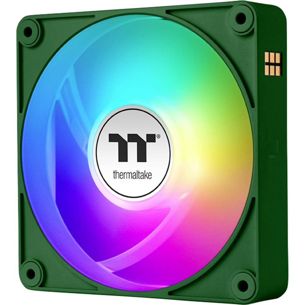 Thermaltake CT140 EX Reverse ARGB Sync PC Cooling Fan Racing Green 3 Pack PC-ventilator Groen (b x h x d) 120 x 120 x 25 mm