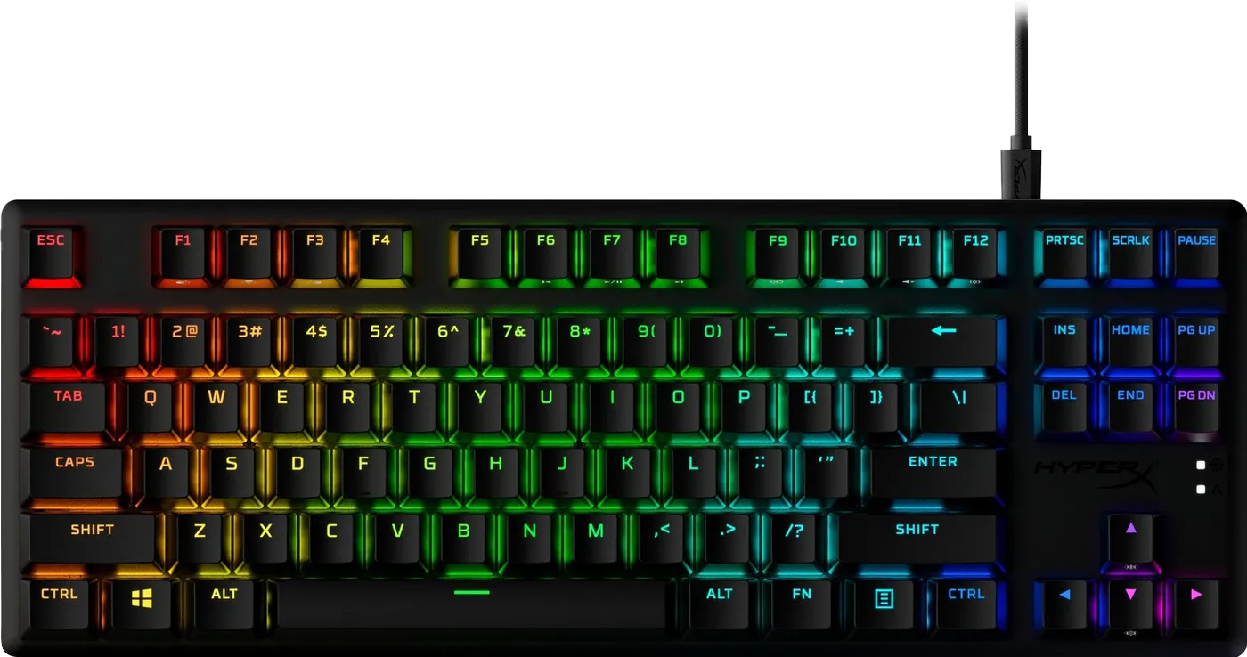 HyperX Alloy Origins Core PBT HX Red Lineair Mechanisch Gaming Toetsenbord US QWERTY
