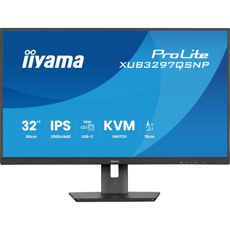 Iiyama ProLite XUB3297QSNP-B1 Lcd-monitor