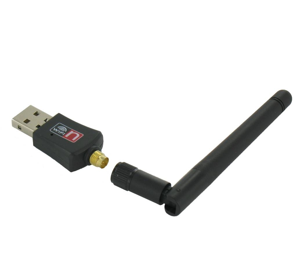 Dolphix USB-A - WLAN / Wi-Fi dongle met externe antenne - N300 / 300 Mbps