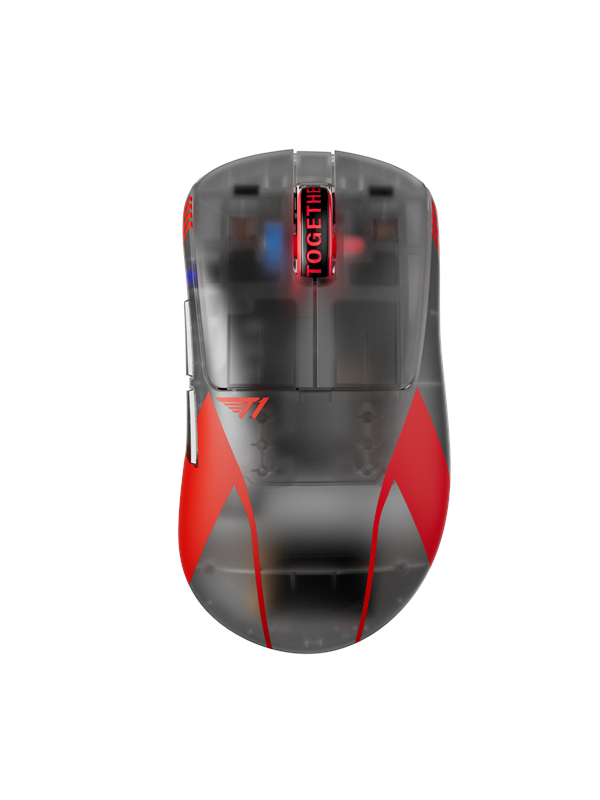 Pulsar Xlite v4 Mini Wireless - T1 Limited Edition - Gaming muis - Optisch - 5 knoppen - Rood