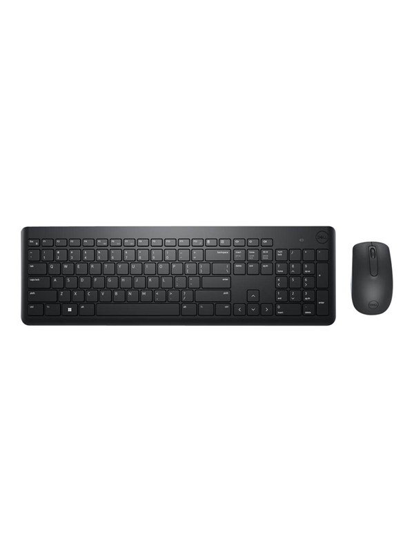 Dell Wireless Keyboard and Mouse KM3322W - keyboard and mouse set - QWERTY - Spanish - black Input Device - Keyboard and mouse set - Spaans - Zwart
