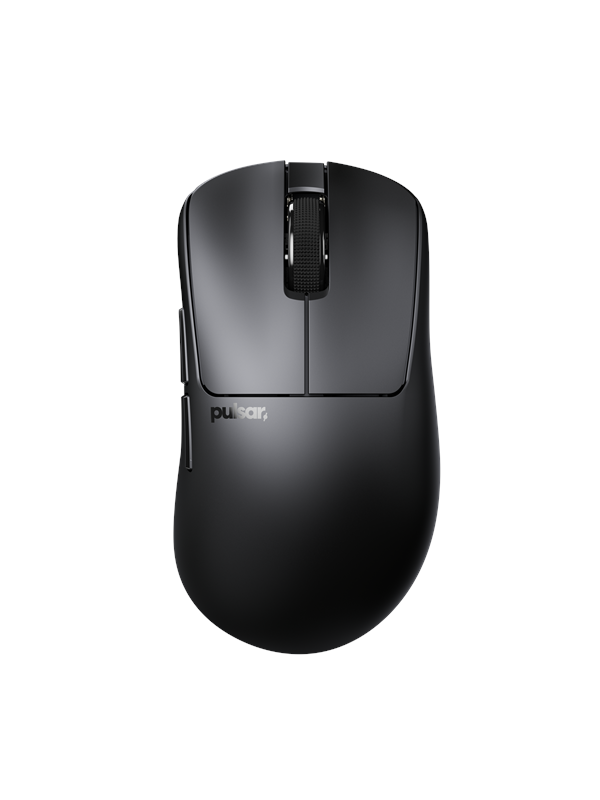 Pulsar Xlite CRAZYLIGHT Mini Wireless (Jet Black) - Gaming muis - Optisch - 5 knoppen - Zwart