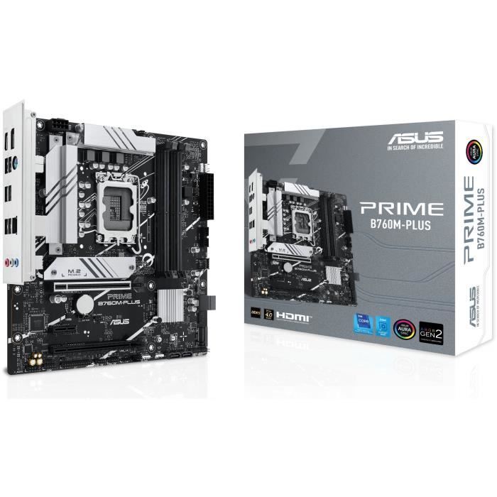TECHSALES Carte mère - ASUS - PRIME B760M-PLUS - Intel B760 LGA 1700 micro ATX