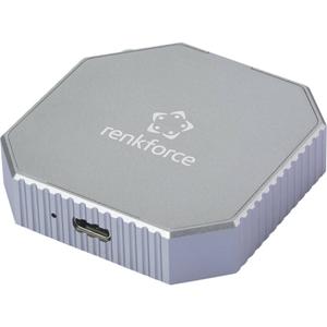Renkforce RF-M2E-200 M.2 HDD-behuizing USB-C, M.2 SATA, M.2 PCIe NVMe M.2 PCIe NVMe, M.2 SATA 6 Gb/s 2230 RF-6694572