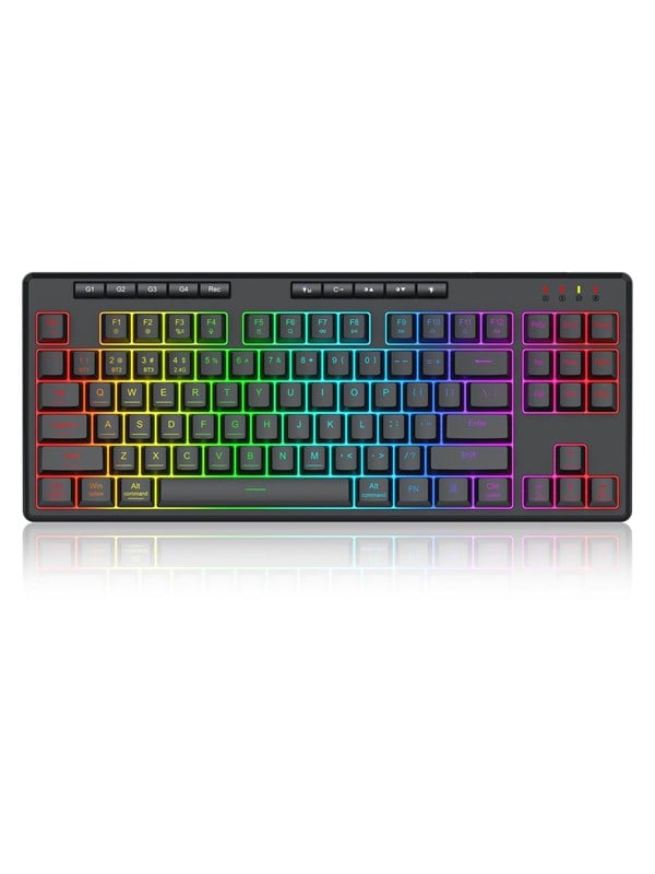 REDRAGON K516RGB-PRO SHIVA PRO 87 keyboard - Gaming toetsenbord - Engels (VS) - Zwart
