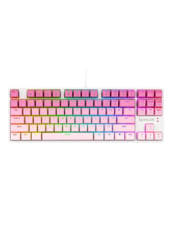 REDRAGON K645W-GP-RGB Cass keyboard - Gaming toetsenbord - Engels (VS) - Wit