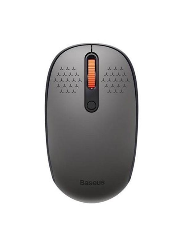 Baseus F01A 2.4G Wireless Mouse 1600DPI - Frosted Grey - Grijs