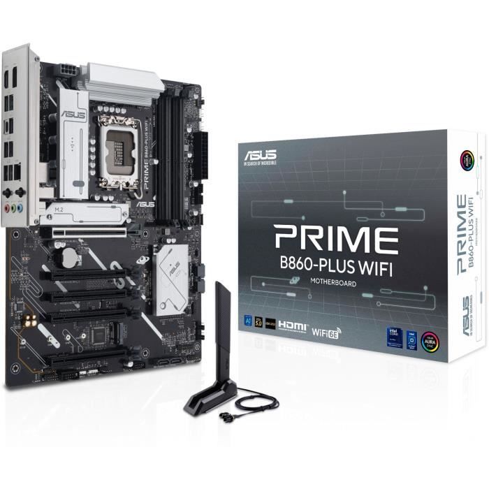 Winekh Carte mère - ASUS - PRIME B860-PLUS WIFI - Intel B860 LGA 1851 (Socket V1) ATX