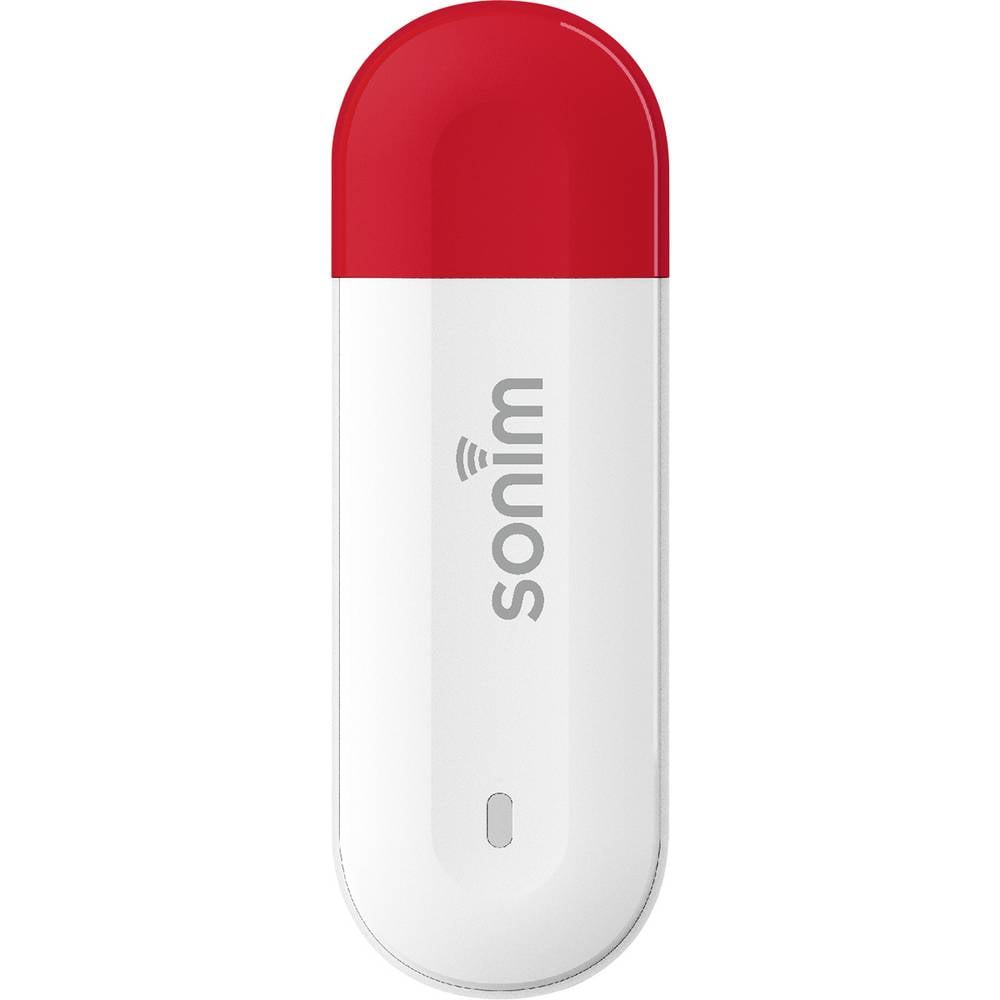 W100 MiFi router Max. 16 apparaten 150 MBit/s MIMO Wit, Rood