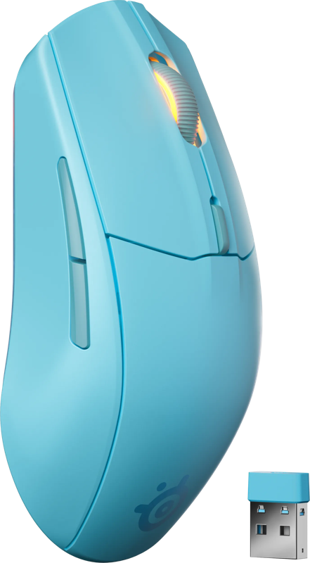 SteelSeries Rival 3 Gen 2 Draadloze Gaming Muis Aqua