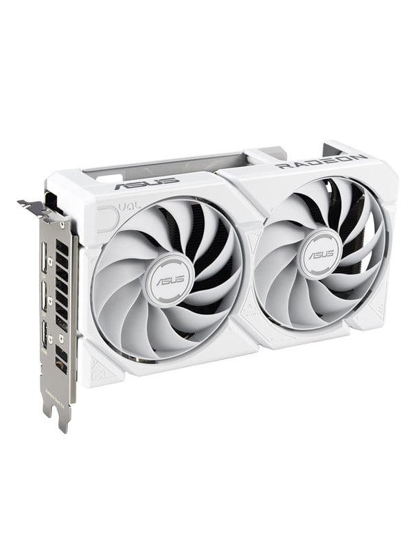 Asus Radeon RX 9060 XT DUAL White - 16GB GDDR6 RAM - Grafische kaarten
