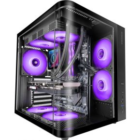 Mars Gaming MC-CURV Midi Tower Zwart