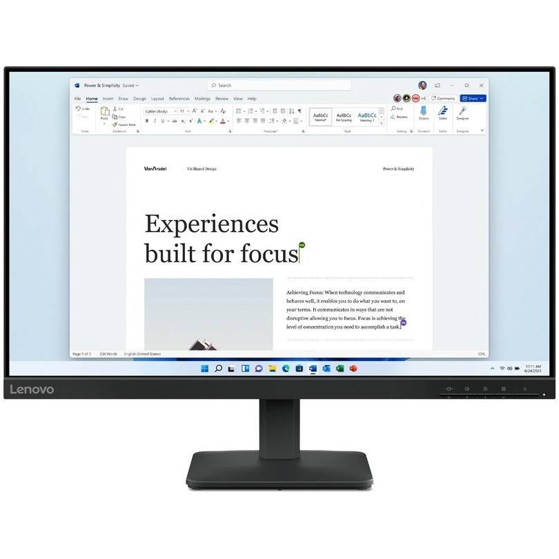 Lenovo L24-4e Monitor