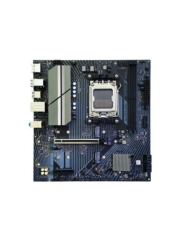 Sapphire B650M-E Moederbord - AMD B650 - AMD AM5 socket - DDR5 RAM - Micro-ATX