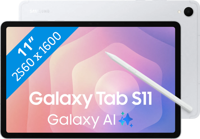 Samsung Galaxy Tab S11 11 inch 256GB Wifi Zilver