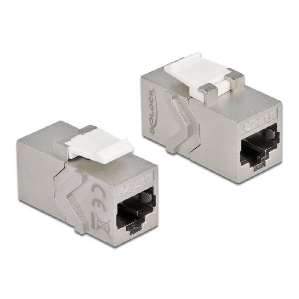 Delock 86996 RJ45-inbouwmodule Keystone CAT 6A 1 stuk(s)