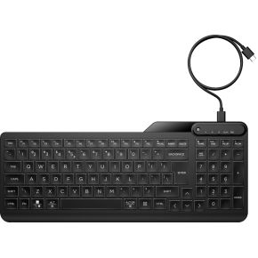 HP 405 Multi-Device Backlit Wired Keyboard