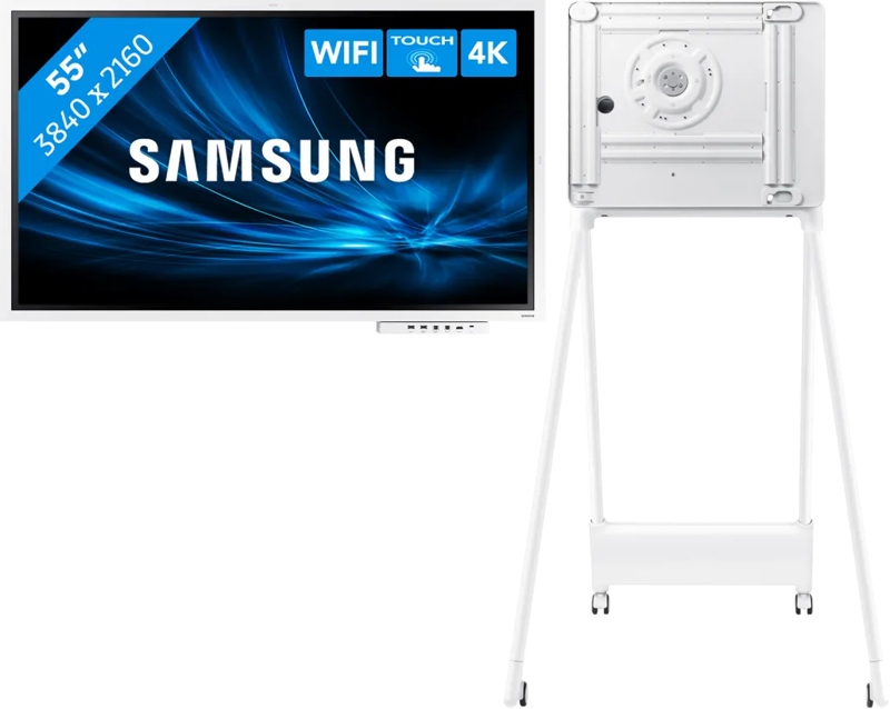 Samsung Flip Pro WM55B +  Flip 2 Stand (55 inch)