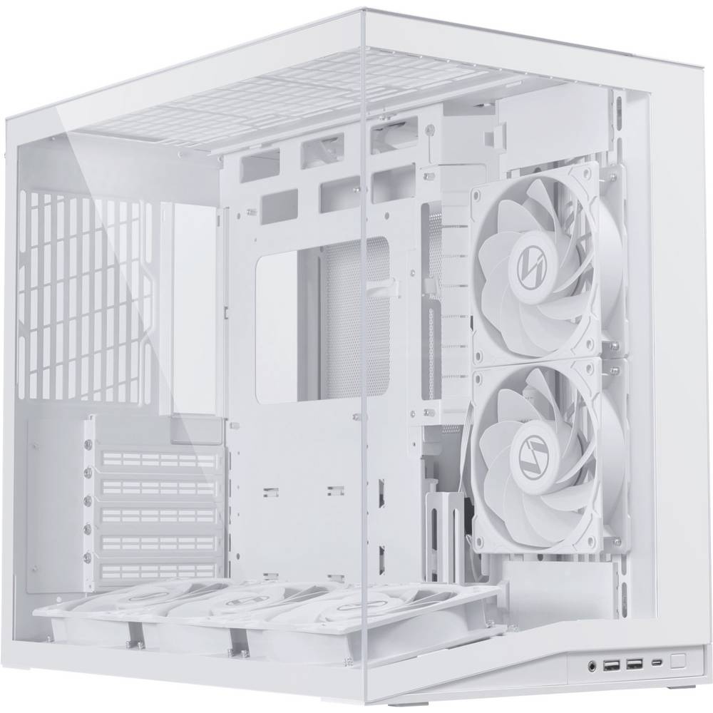 Lian Li O11 Dynamic Mini V2 Flow Mini-tower Behuizing, PC-behuizing, Gaming-behuizing Wit