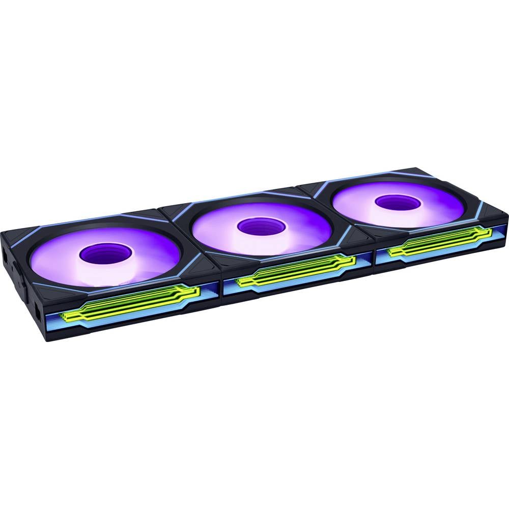 Lian Li UNI FAN SL-INF PC-ventilator Zwart (b x h x d) 120 x 28 x 122 mm