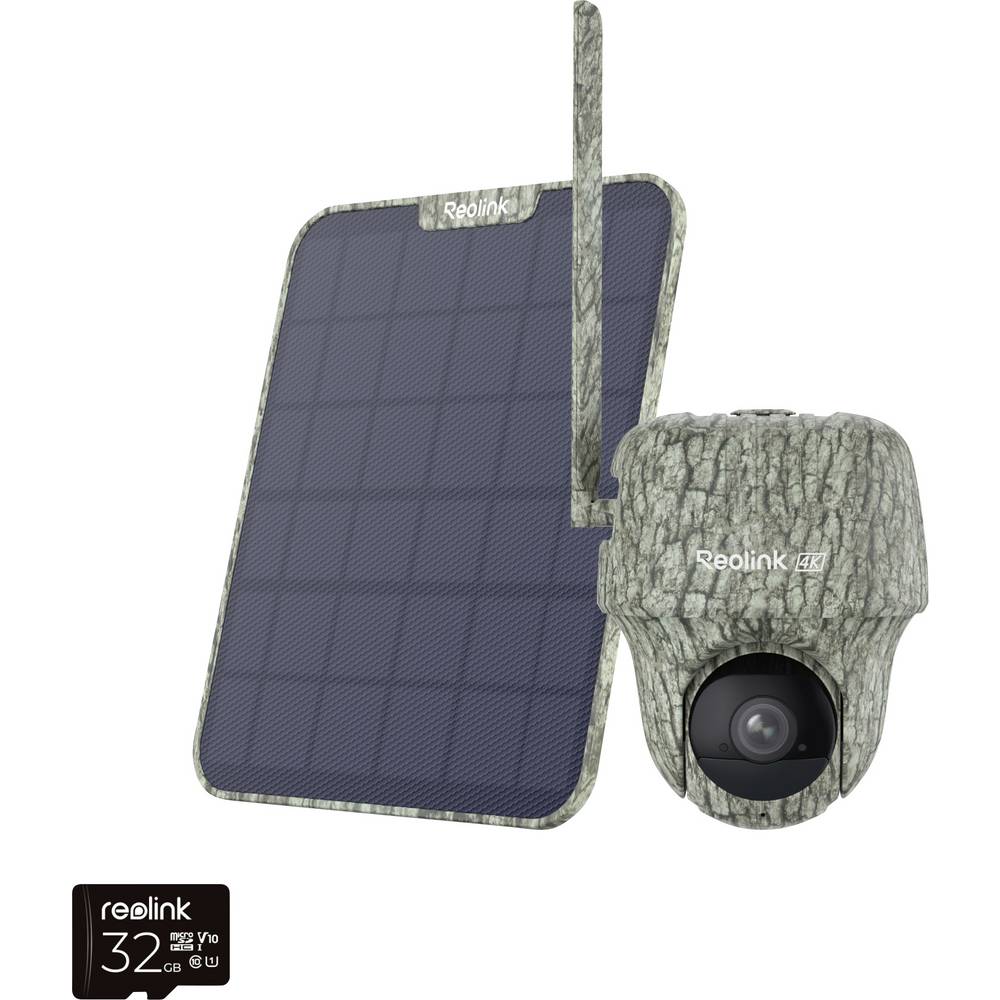 Reolink Netzwerkkamera Go Series G450 with Solar Panel 2 IP Bewakingscamera GSM 3840 x 2160 Pixel