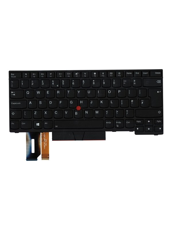 Lenovo Sunrex V170820DK1 - Notebook replacement keyboard - Engels - VK - Zwart