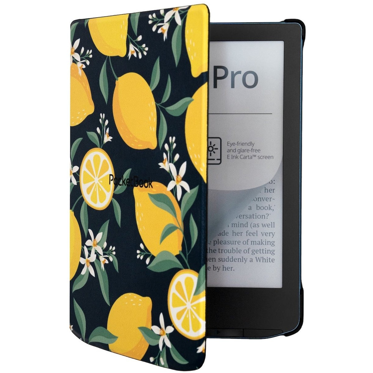 PocketBook Cover Shell - Lemon Print for Verse / Verse Pro E-reader hoesje